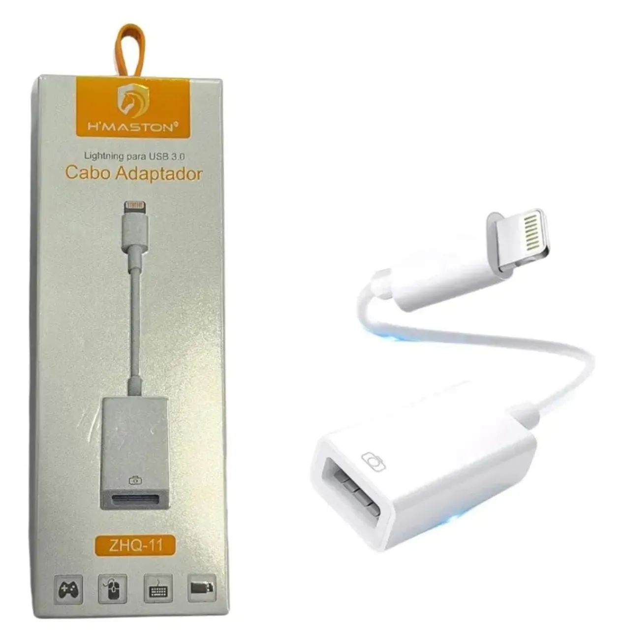 Cabo OTG para iPhone - Lightning para USB 3.0 adaptador pendrive - Foto 2