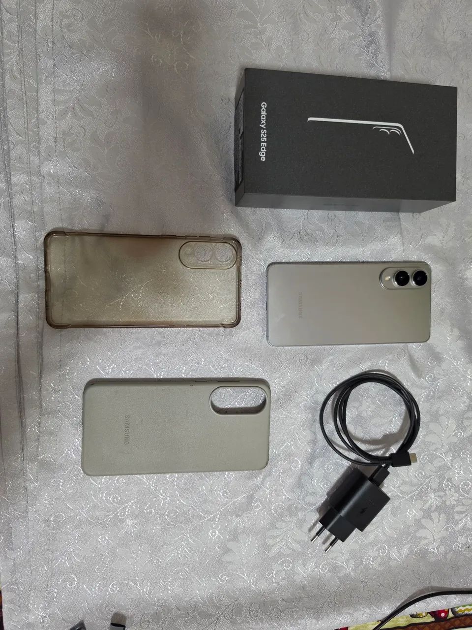 Galaxy S25 Edge PRATA 512gb 12gb ram PERFEITO ESTADO - Foto 2