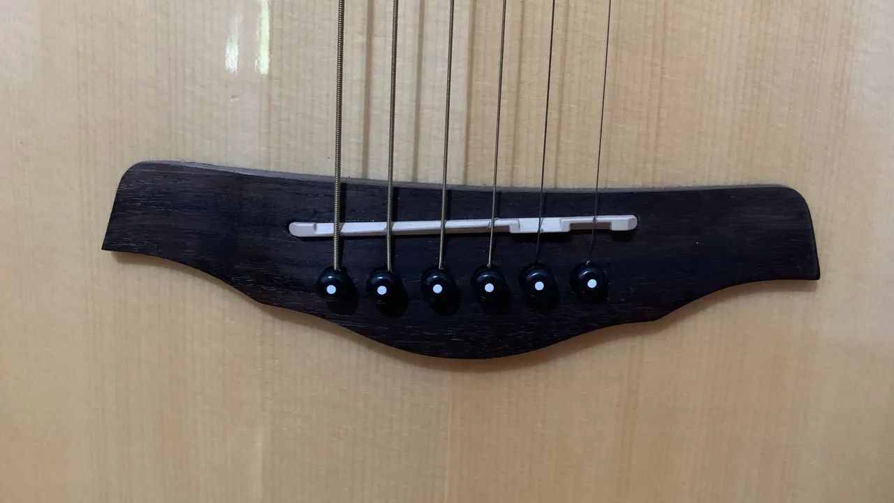 Violão Elétrico Hofma HMA-260 NT Usado - Foto 5