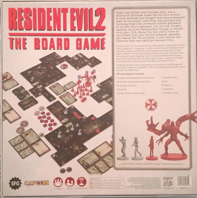 resident evil 2 boardgame - Foto 2