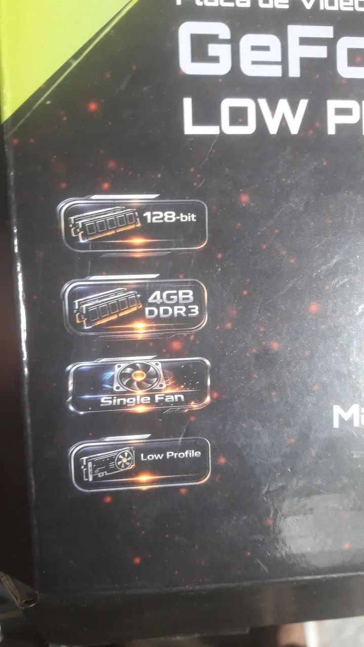 Placa de video ge force gt 730 128bit   4gb  - Foto 5