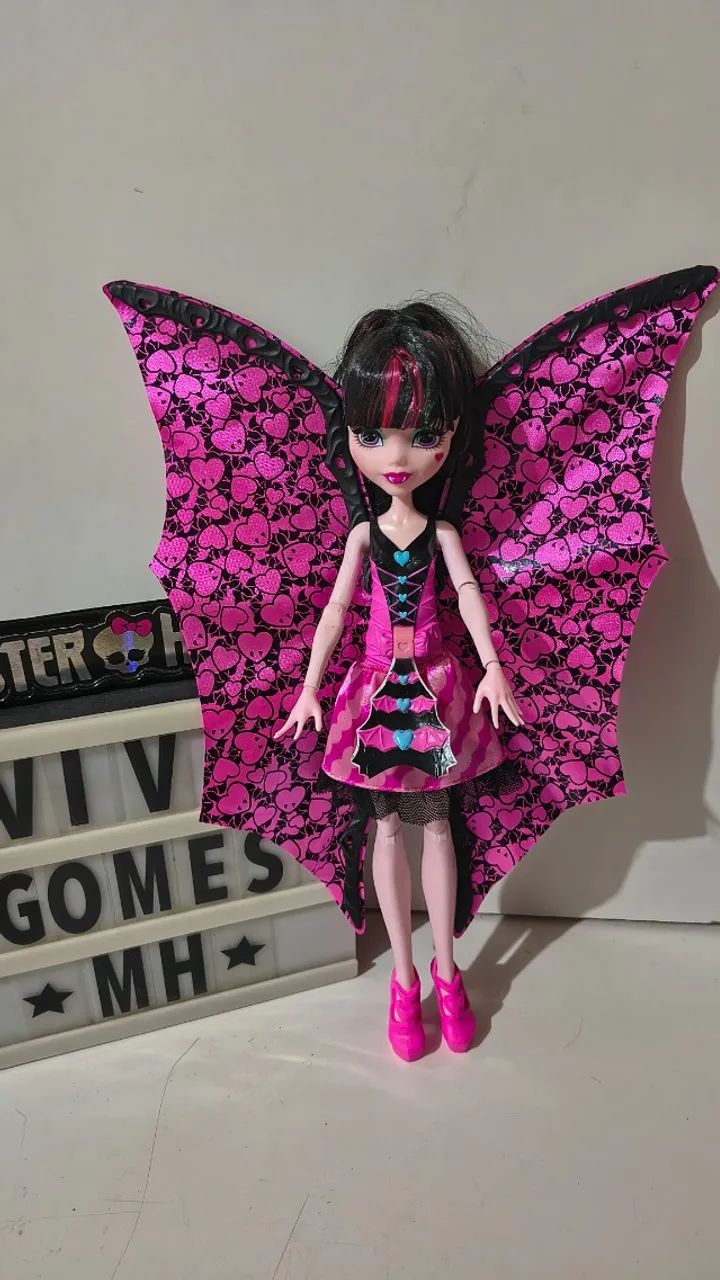 Monster high Draculaura g2 transformação 