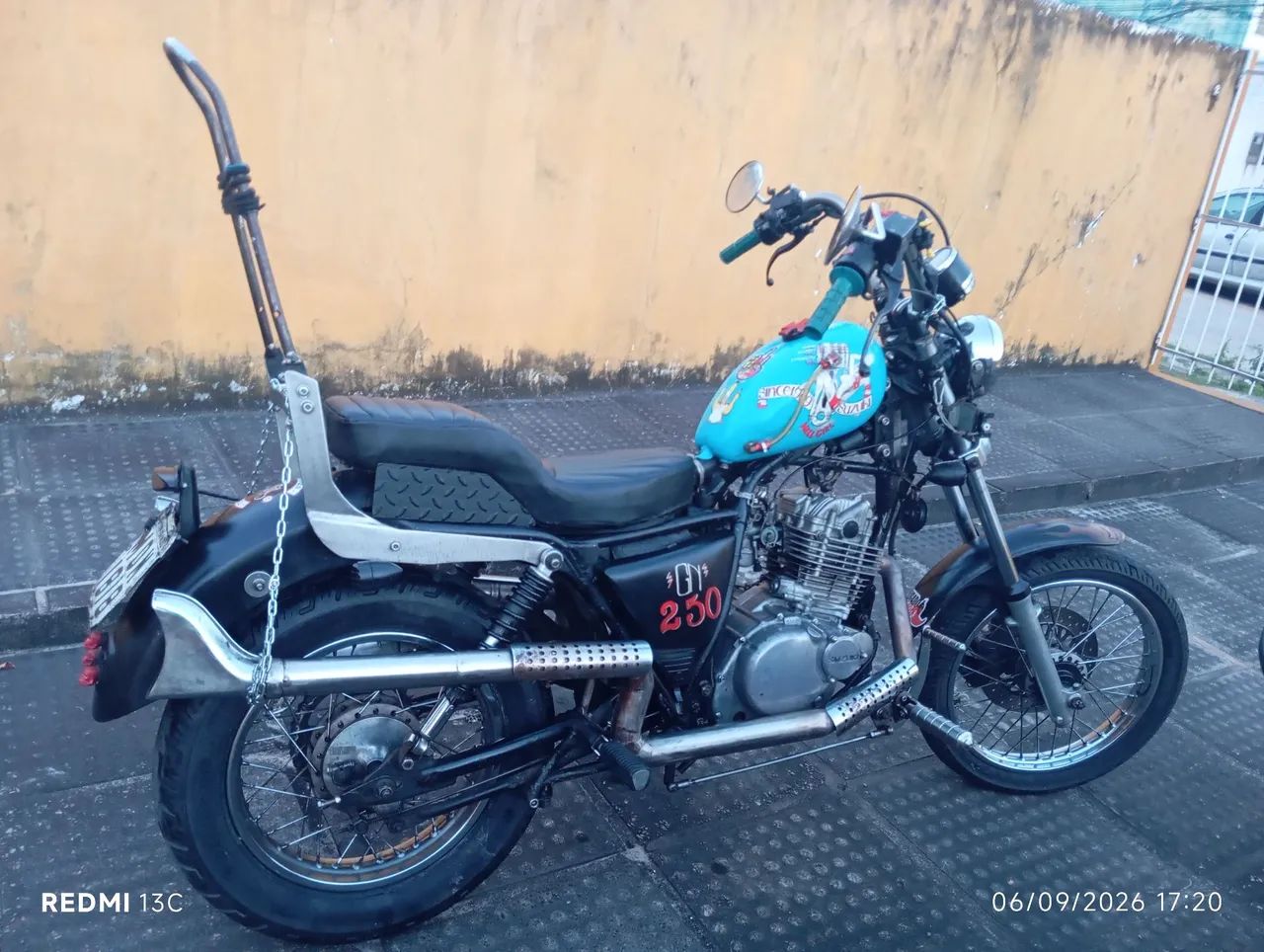 Vendo Intruder 250 customizada - Foto 3