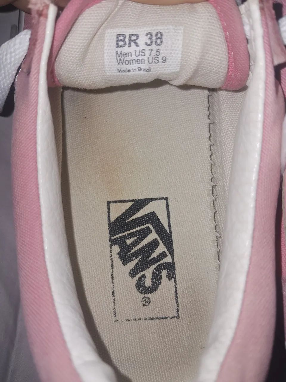 Tenis Vans Ua Old Skool Rosa 38 - Foto 5