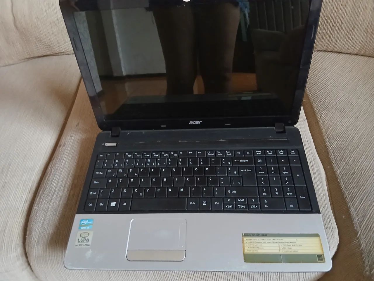 Carcaça Notebook Acerr Aspire E 1