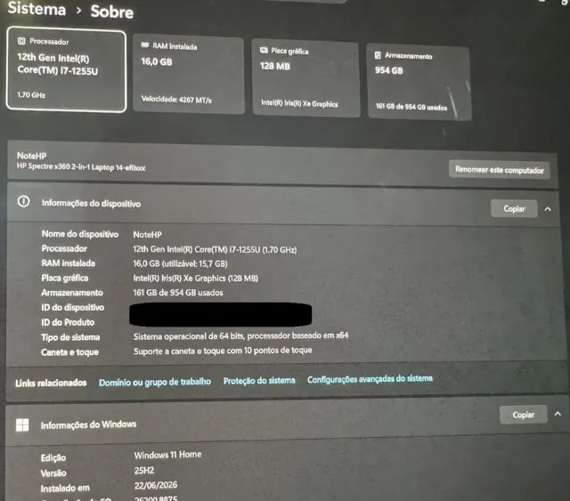 Notebook HP Spectre x360 Laptop 14-ef0013dx  - Foto 5