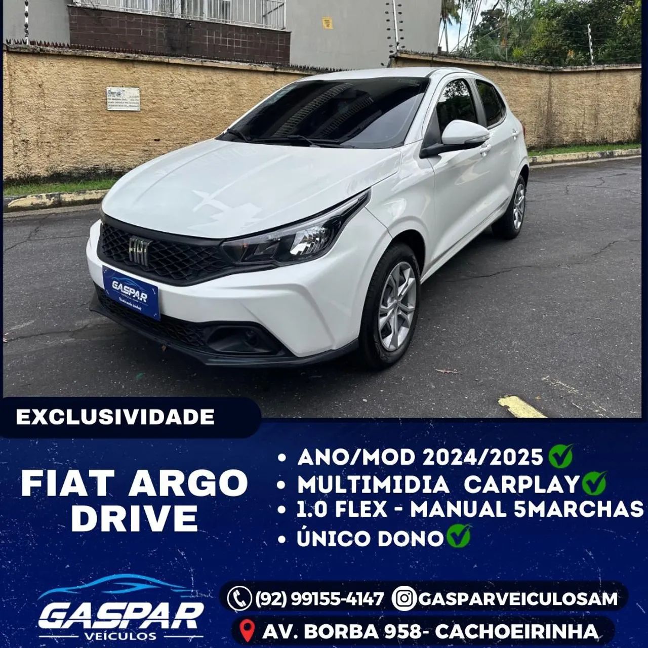 Fiat Argo ARGO DRIVE 1.0 6V Flex 2025