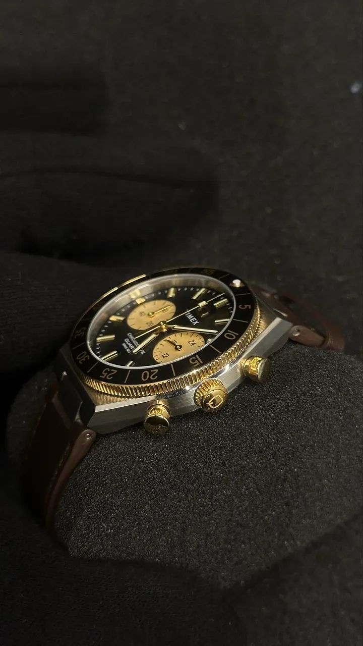 Timex Q Continental Chronograph TW2Y56000 - Foto 3