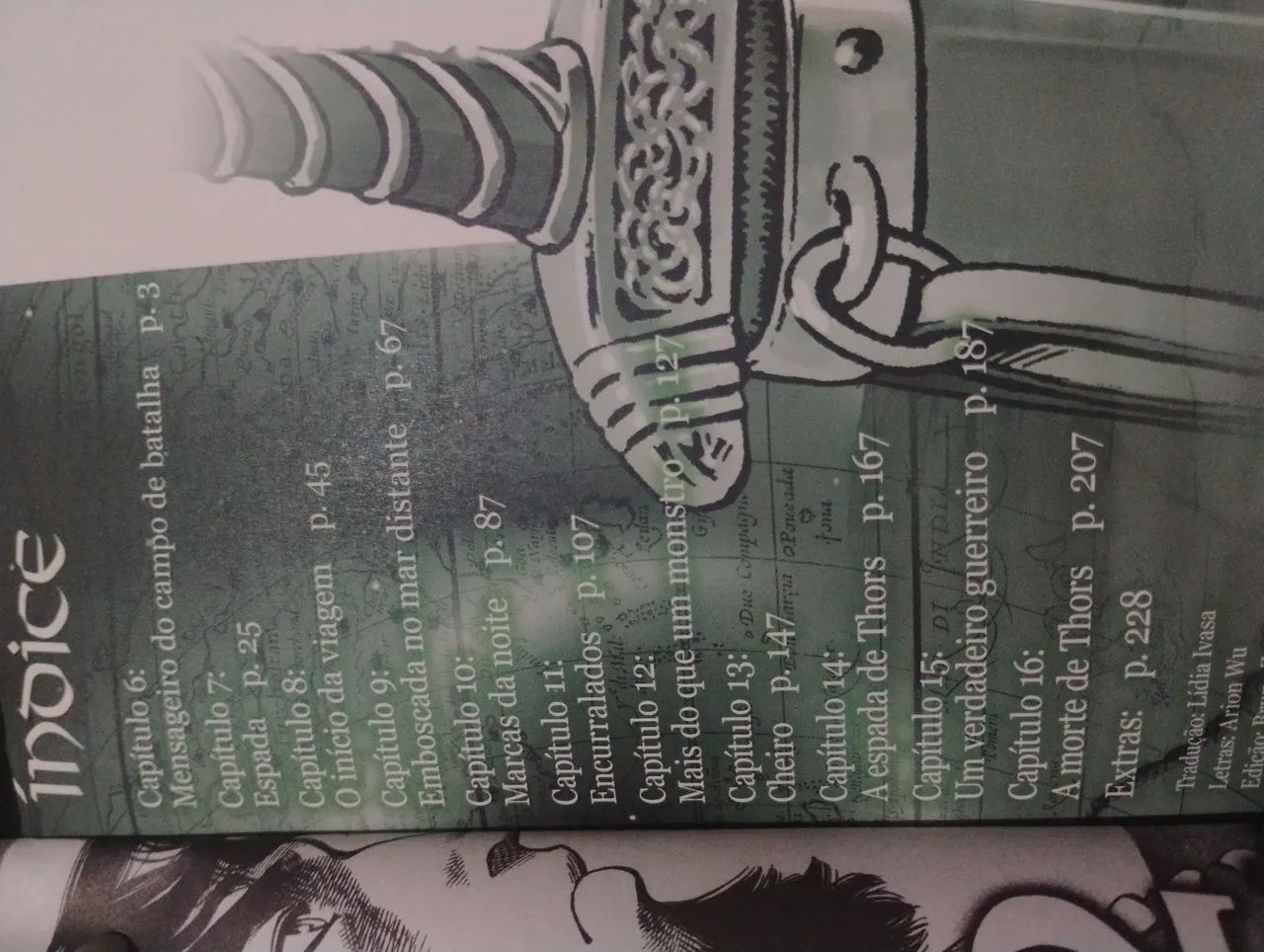Mangá de viland saga, segundo volume  - Foto 4