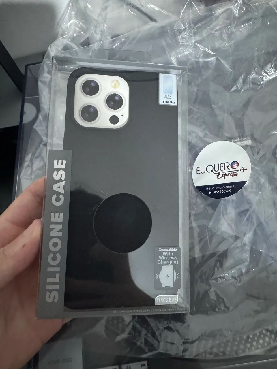Capinha IPhone 15 Pro Max Micase Original 