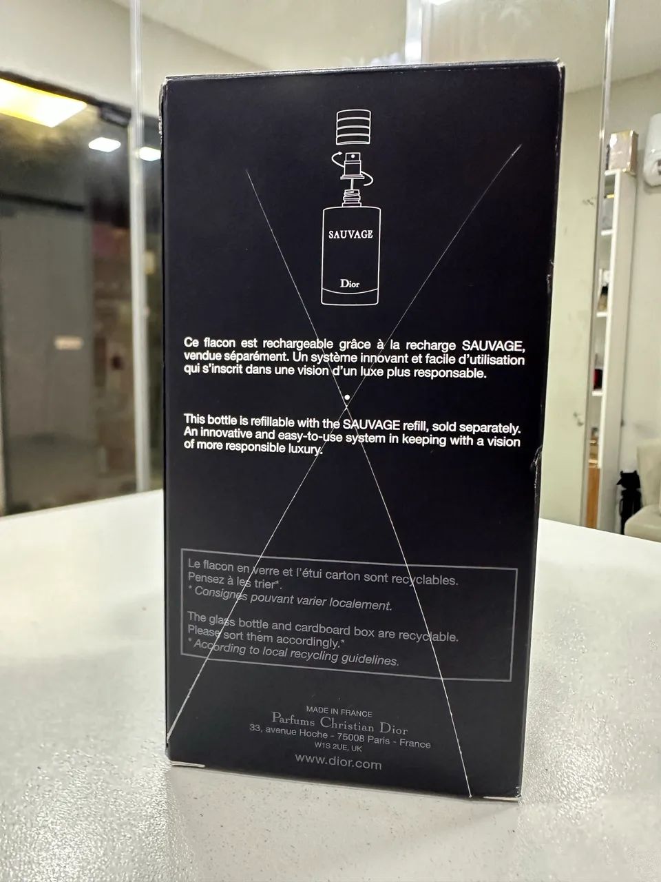 Perfume Sauvage Dior EAu de Parfum 100ml - original  - Foto 3