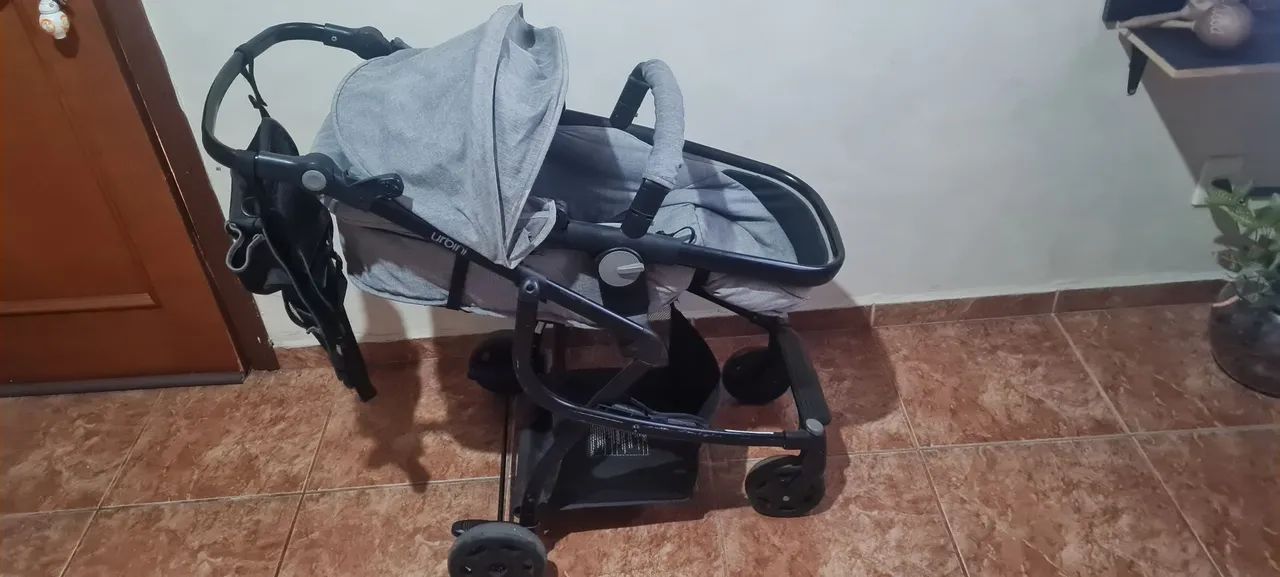 Carrinho + bebe conforto Urbini - Foto 4