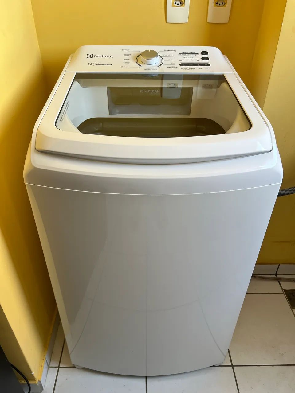 Máquina de Lavar Roupa Electrolux 14kg Automática com Cesto Inox, JetClean e Ultra Filter