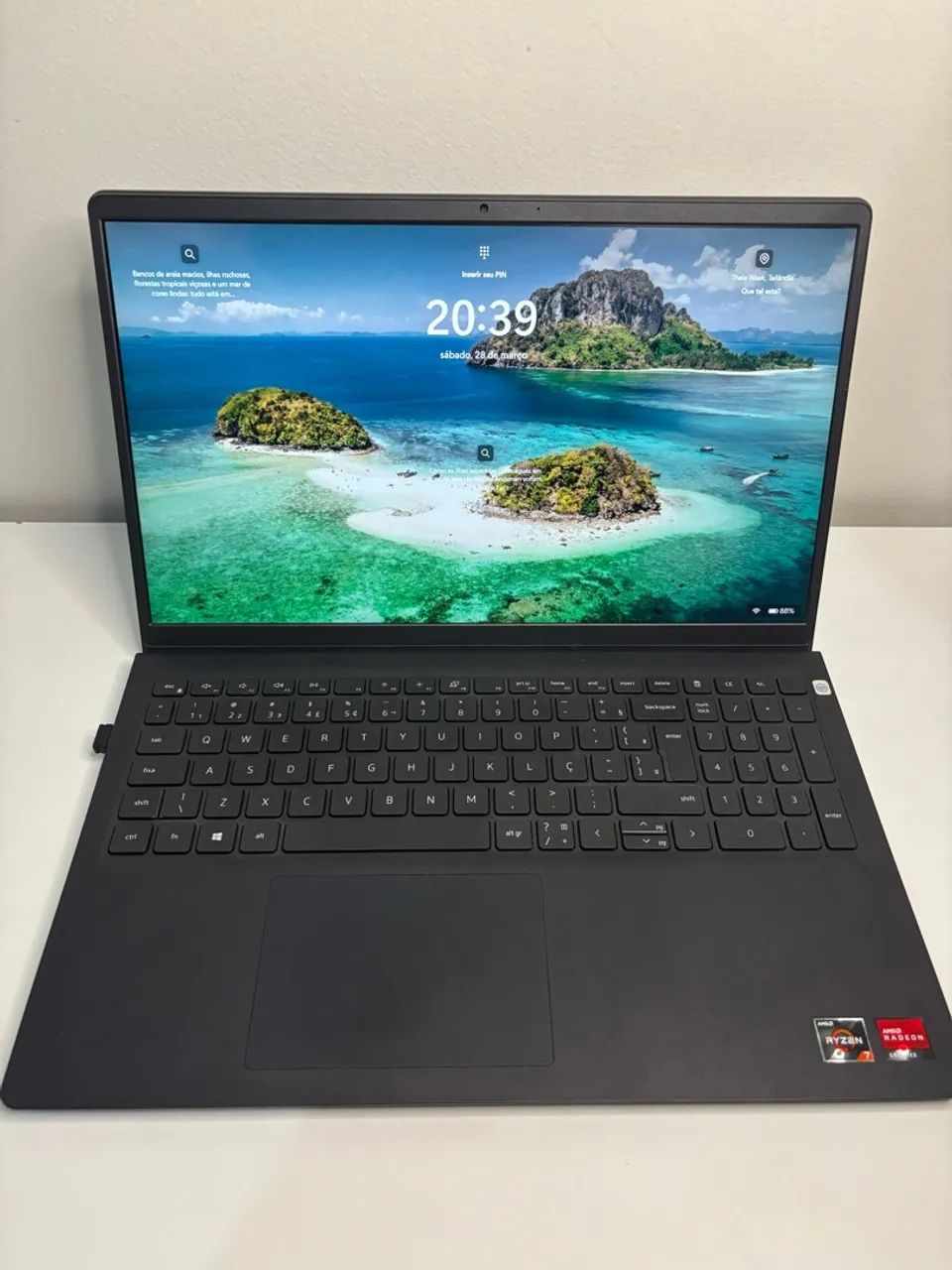 Notebook Dell Inspiron 15 Ryzen 7 
