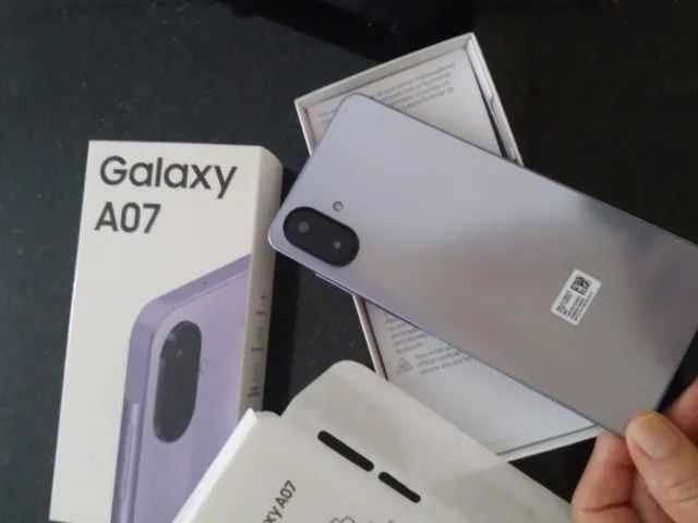 Galaxy A07- Novo na caixa