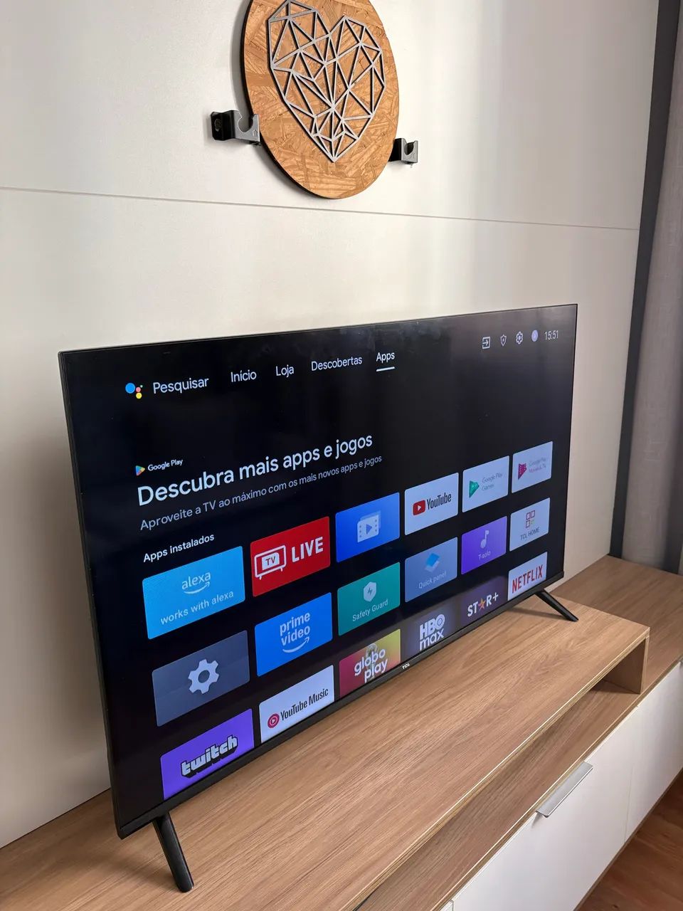 Smart TV 40? Full HD LED TCL 40S5400A Android + Wi-Fi Bluetooth Google Assistente 2 HDMI - Foto 3