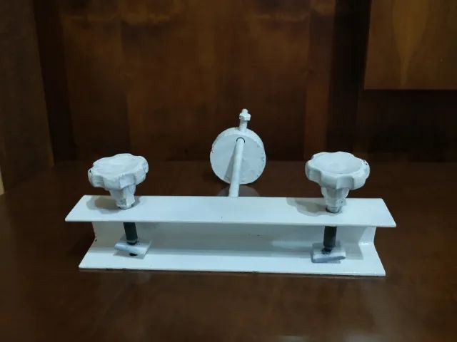 Garra 25 cm Com Contra Peso Para Serigrafia e Silk Screen (Estamparia) Dobradiças Soldadas - Foto 2