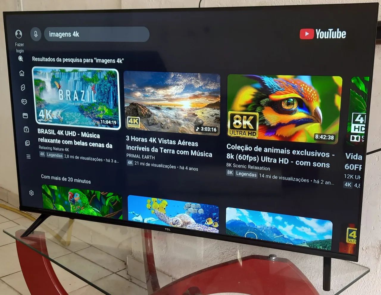 TV SMART TCL 43 POLEGADAS COM ANDROID, BLUETOOTH, TELA INFINITA E COMANDO DE VOZ  - Foto 3