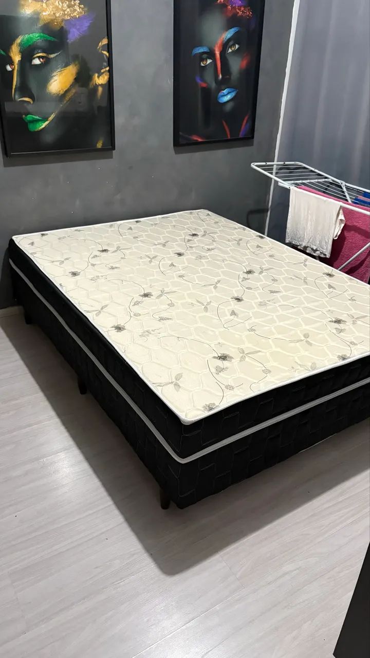 Cama box conjugada seminova