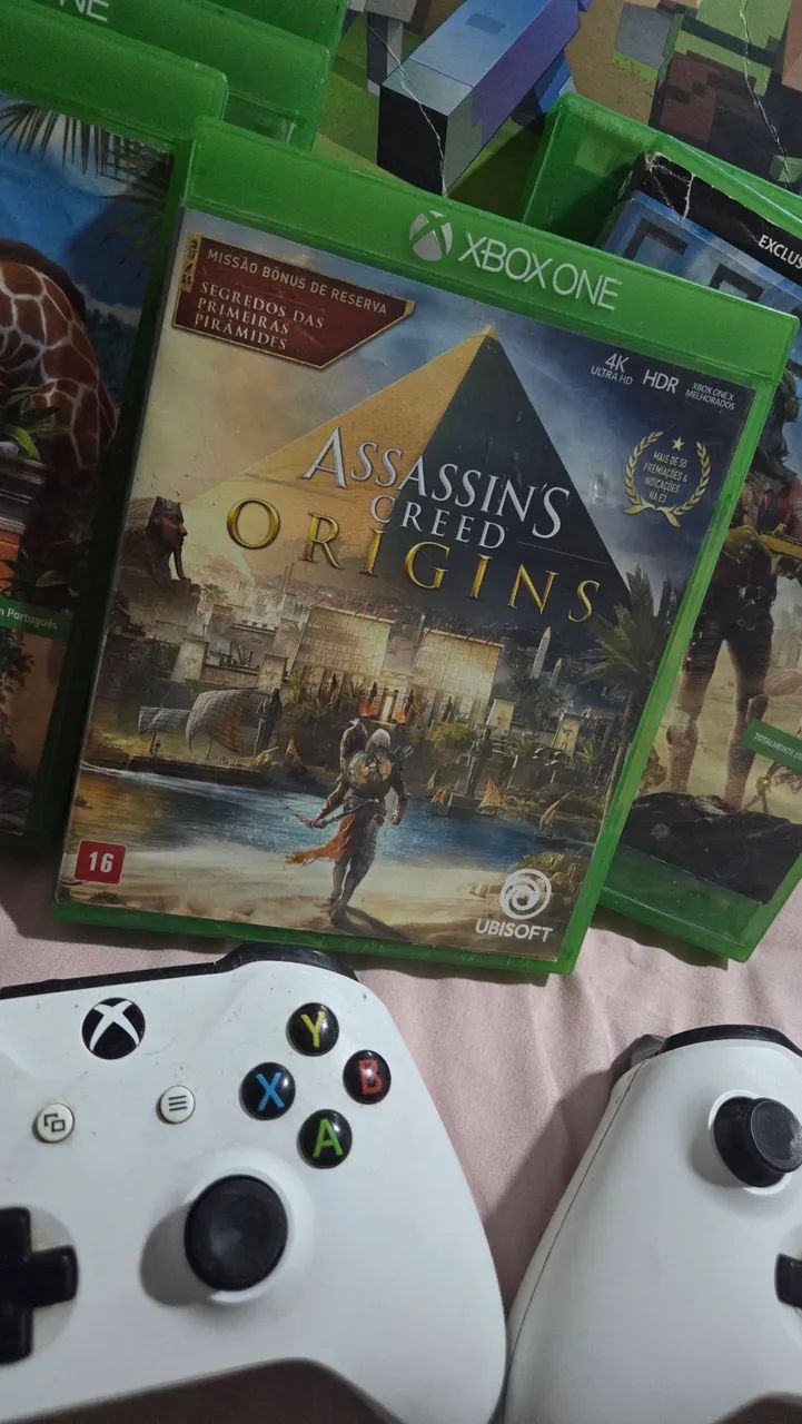 CONTROLES + JOGOS XBOX
