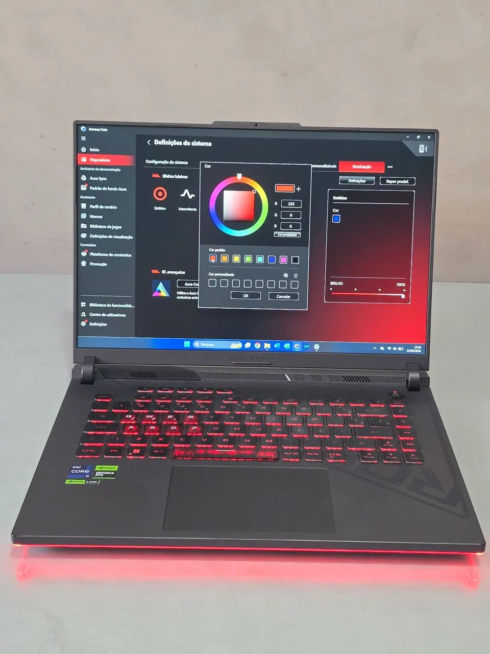 Notebook Asus Rog Strix i9 HX - Foto 4