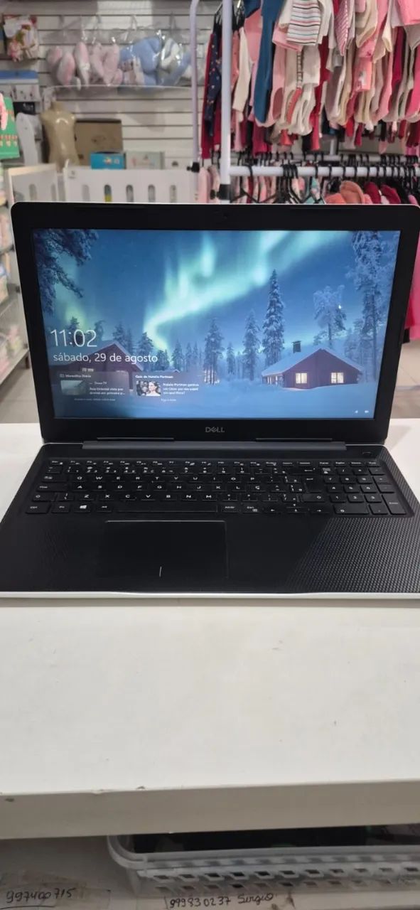 Computador DELL branco 7 geração intel core i3 15 polegadas - Foto 4