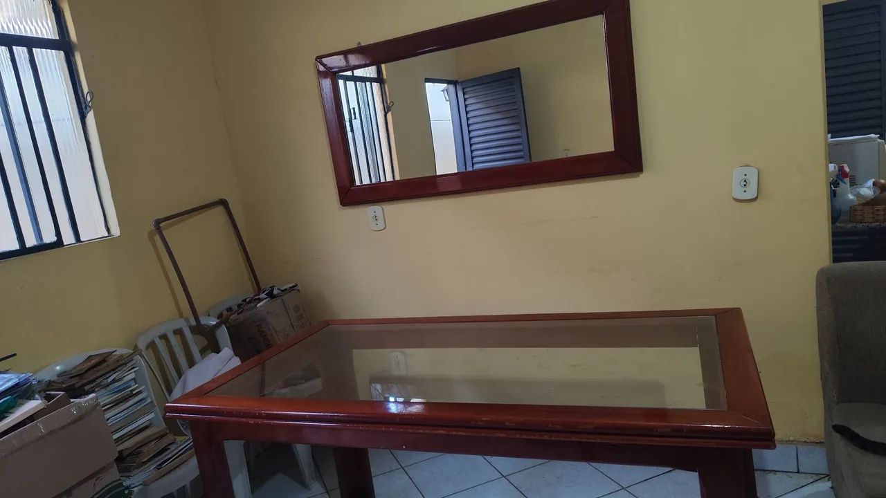 Conjunto de mesa, espelho e buffet - Foto 3