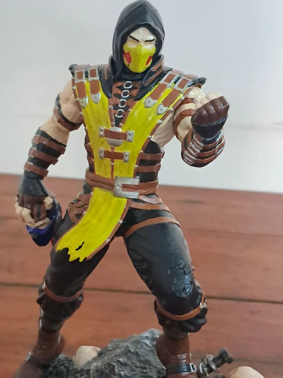 Action figure de resina Scorpion Mortal Kombat .  - Foto 4