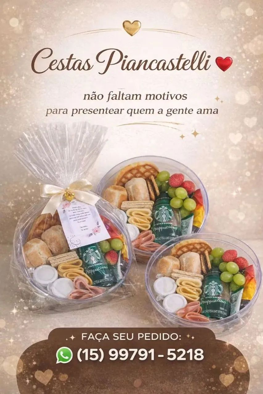 Cestas Piancastelli Presente para todas ocasiões  - Foto 4