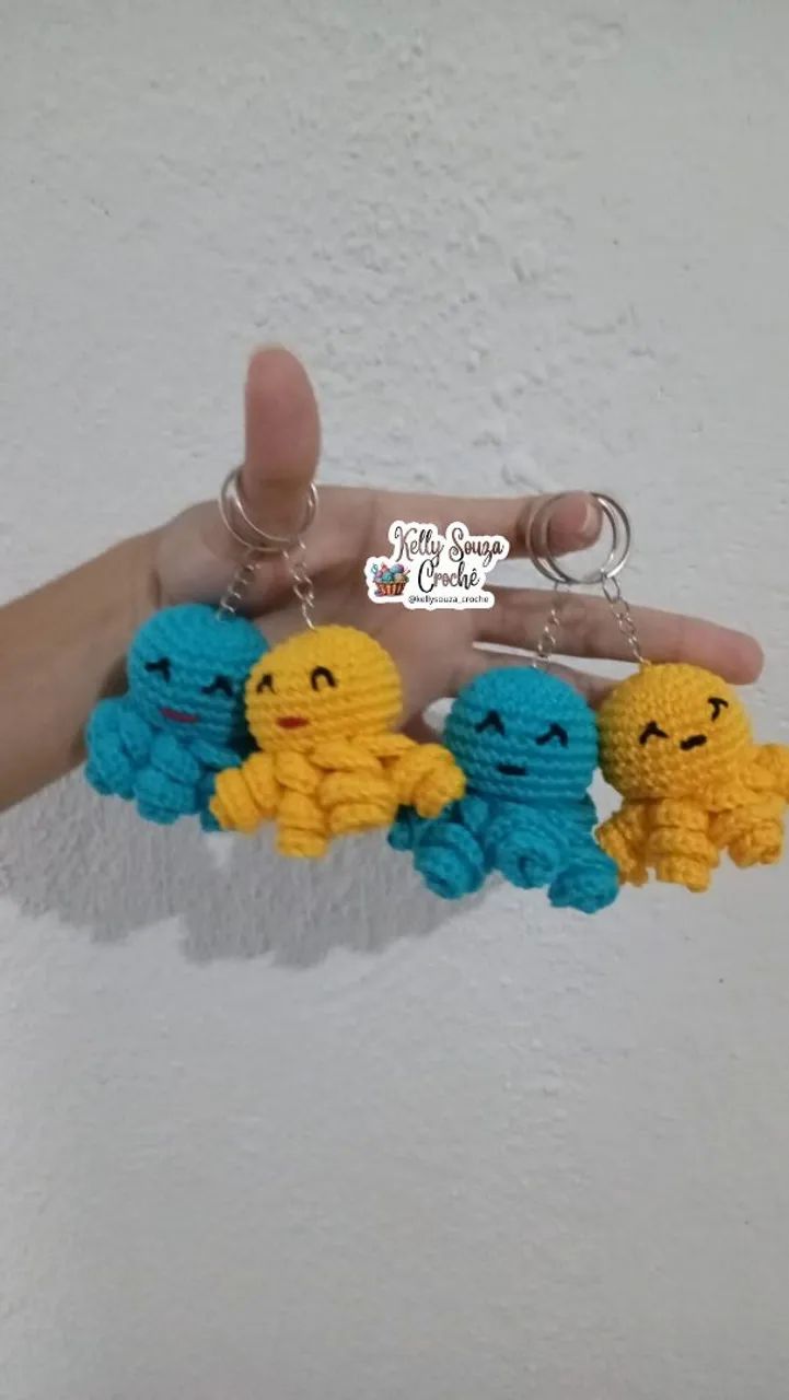 Chaveiros em amigurumi  - Foto 2