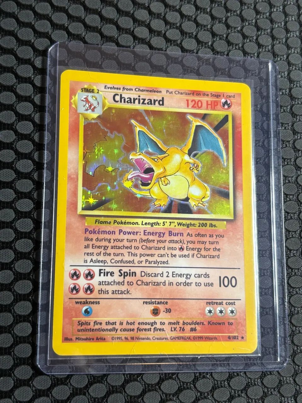 Charizard Base Set 04/102 SP Holo - Foto 2