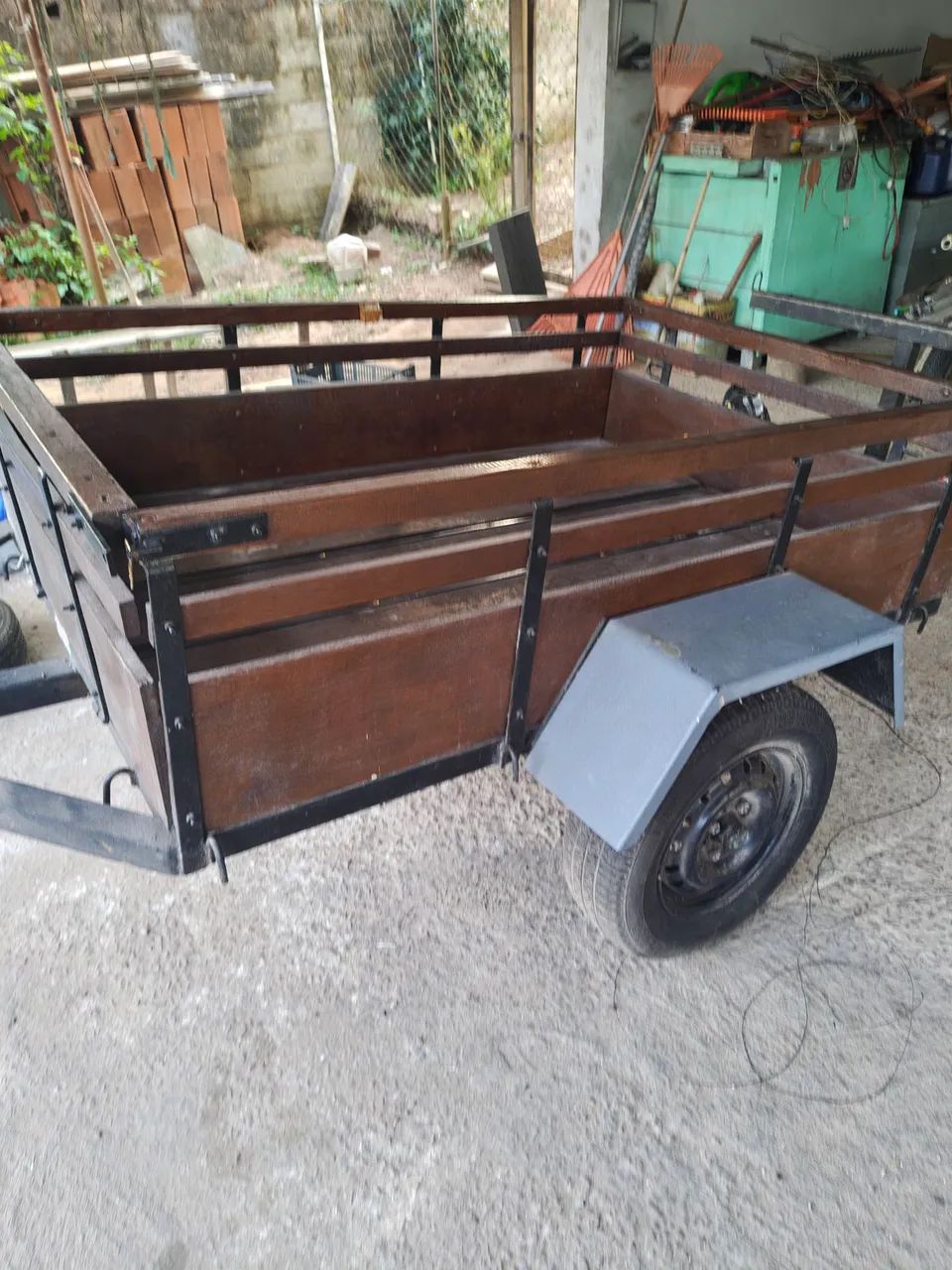 Carretinha pra transporte novíssima  - Foto 2