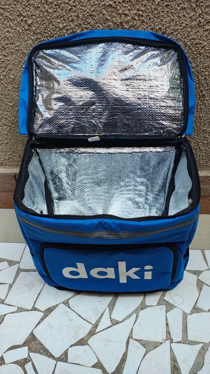 ? Bag de Entrega Térmica Daki - Ótimo Estado! - Foto 3