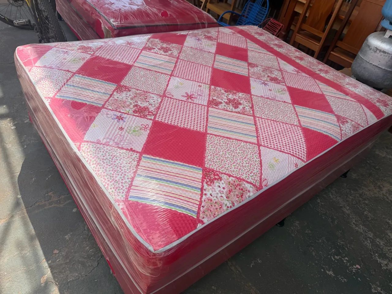 Cama casal mola com espuma - Foto 2