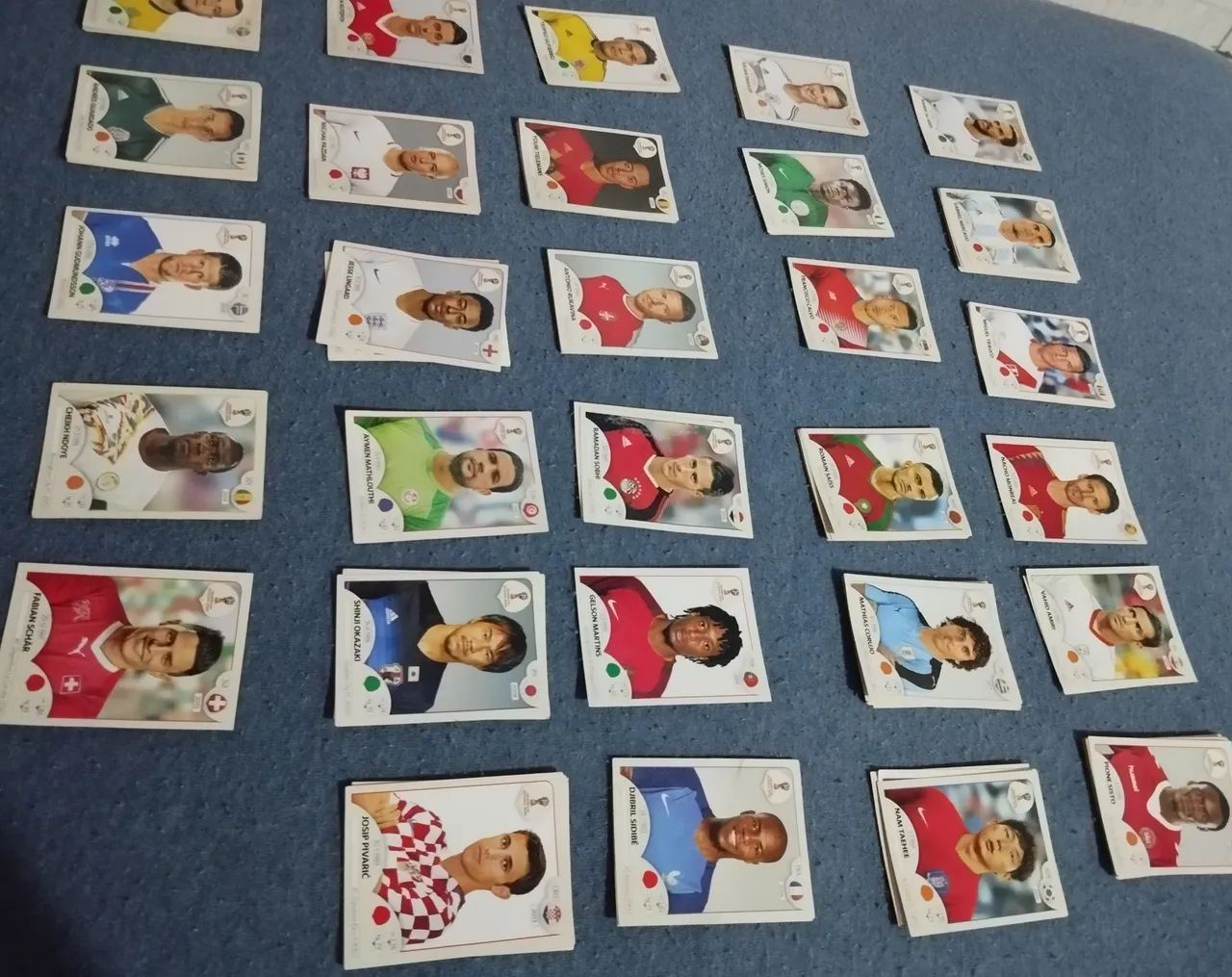 Figurinhas da copa 2018