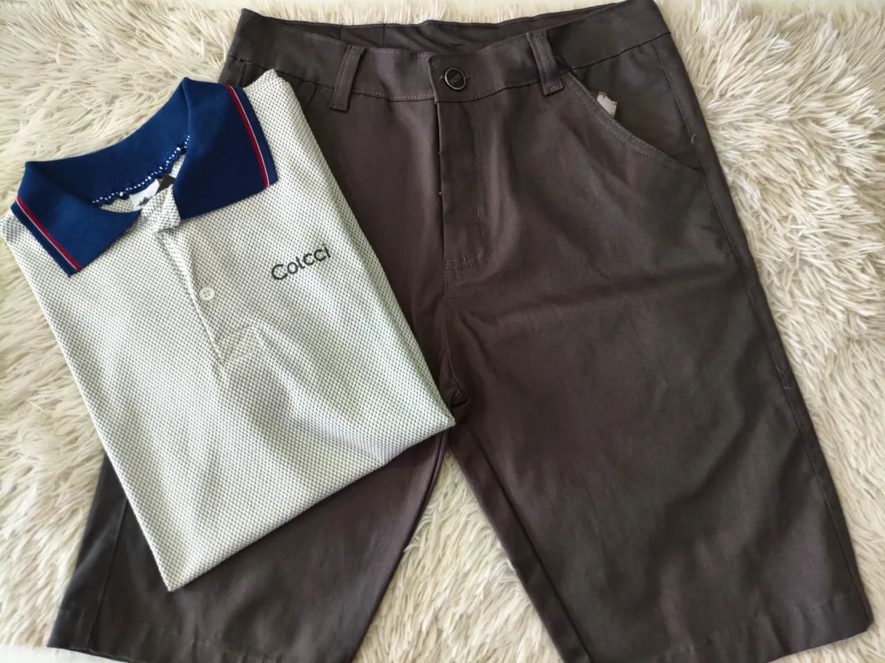 Combo camisa polo e bermuda 130,00 - Foto 3