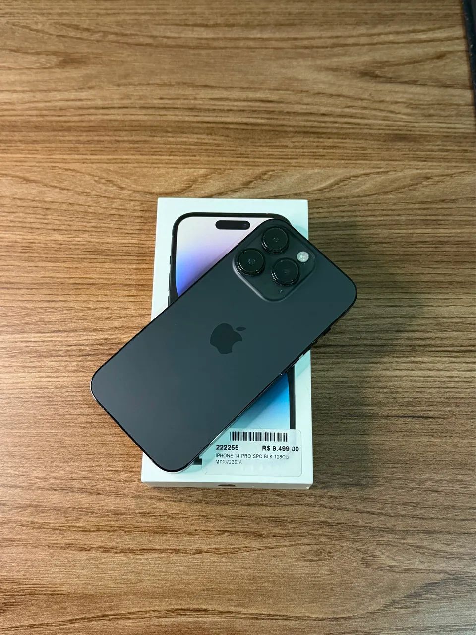iPhone 14 Pro 128GB Preto 83% com caixa