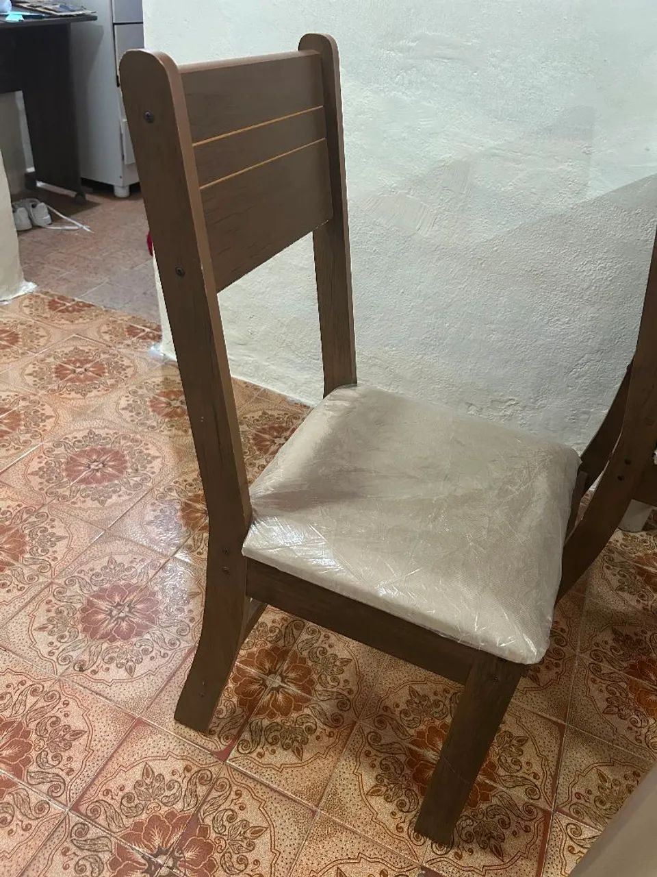 MESA MÁRMORE COM 3 CADEIRAS 1,18x75 - Foto 5