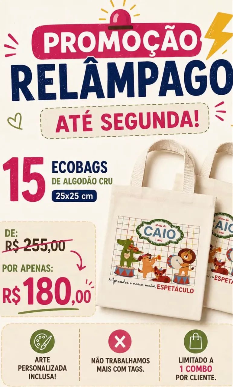 Sacolinhas personalizadas - Foto 5