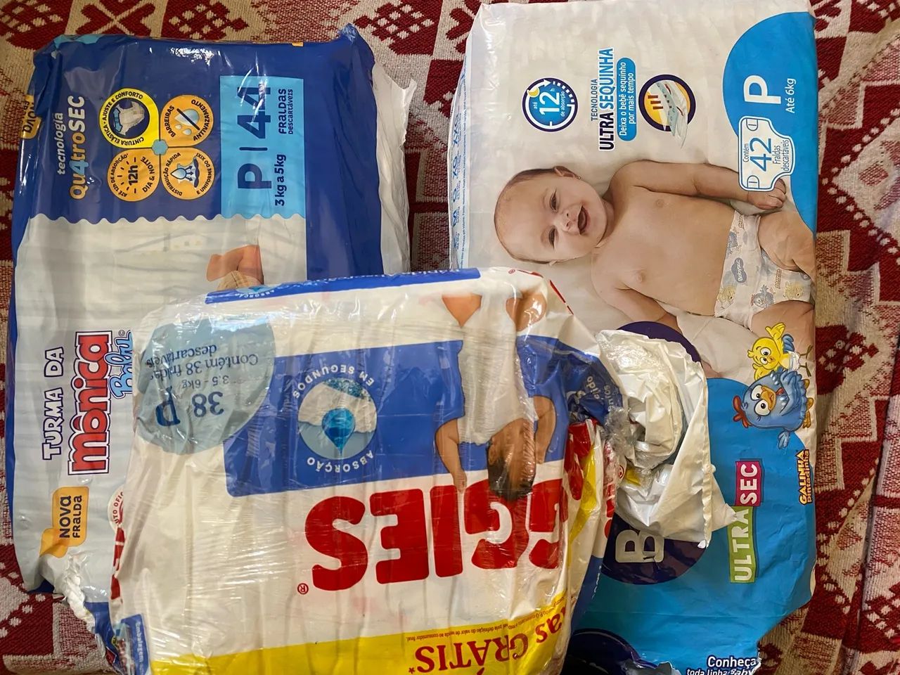 Fraldas infantil 