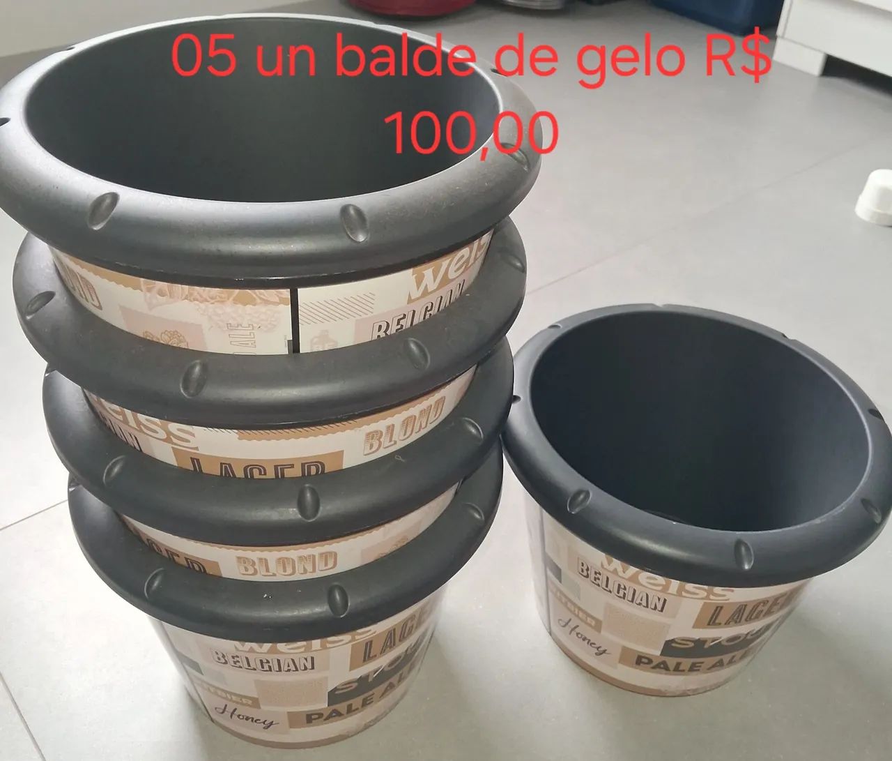 Balde de gelo