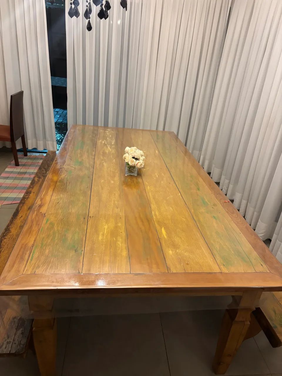 Mesa madeira de demolição  - Foto 4