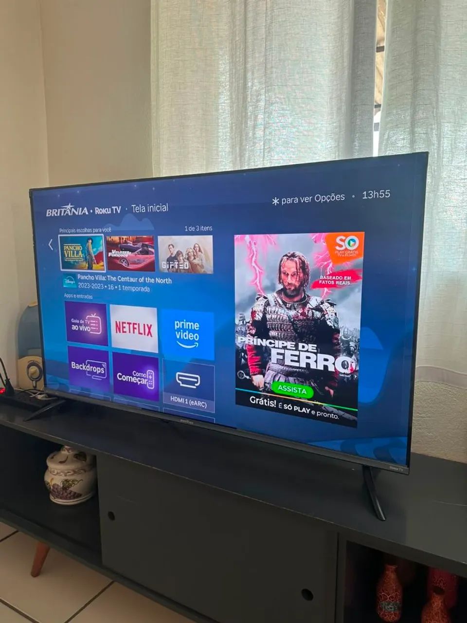Smartv 50 4K no plástico zerada  - Foto 5