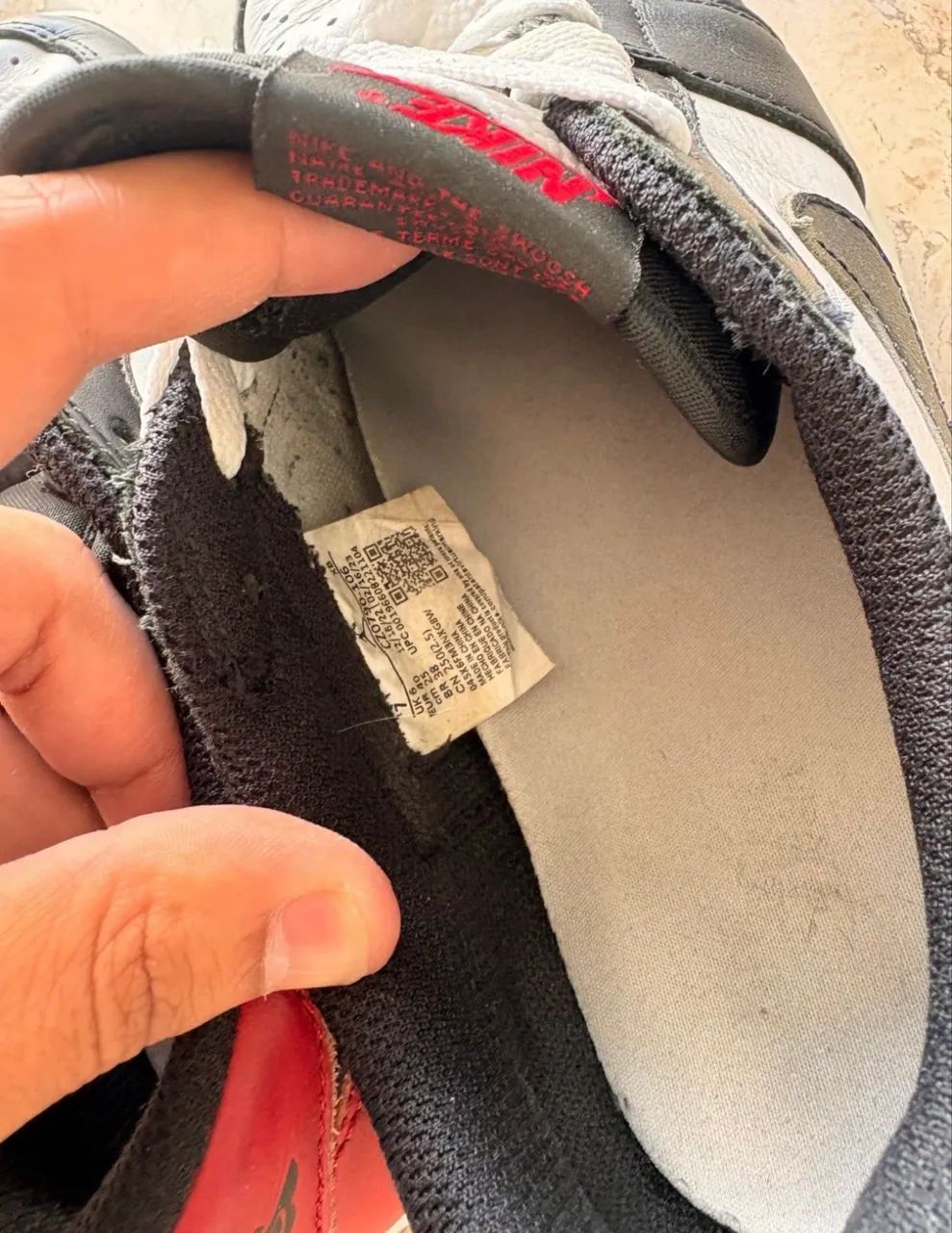 jordan 1 low og black toe 38 - Foto 3