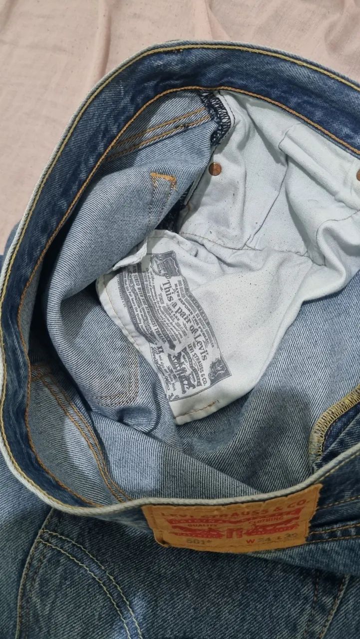 Calça levis 501 - Foto 5