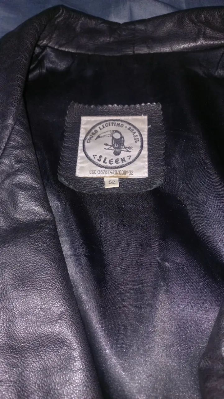 Jaqueta de couro masculino  - Foto 2