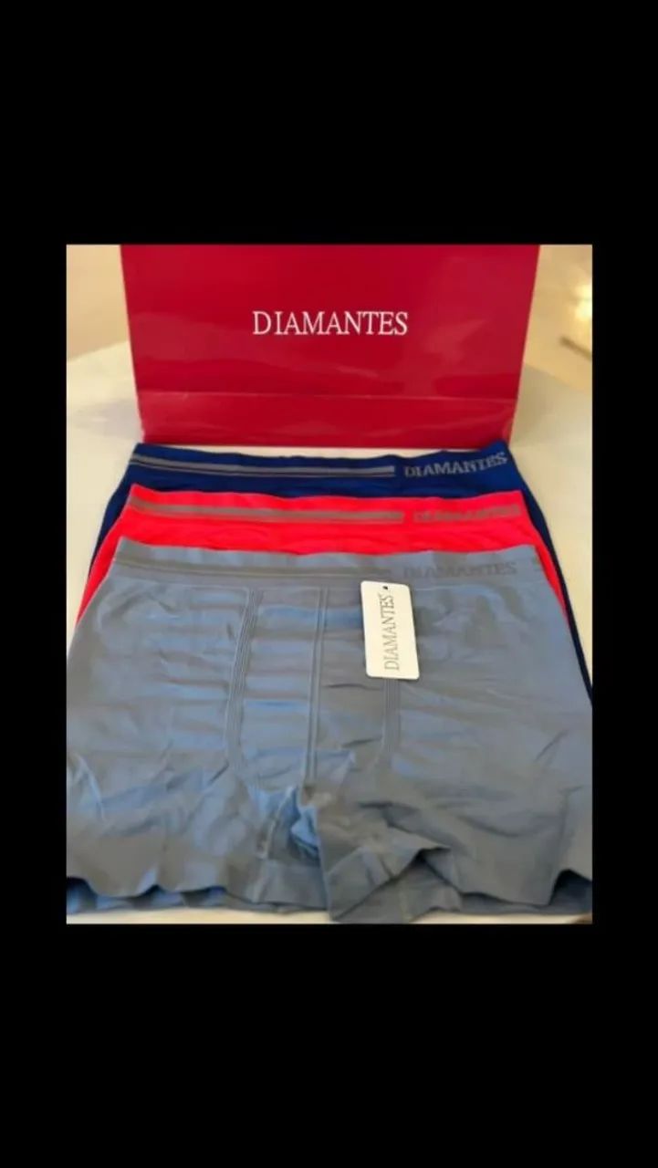 Cuecas boxers Diamantes - Foto 5