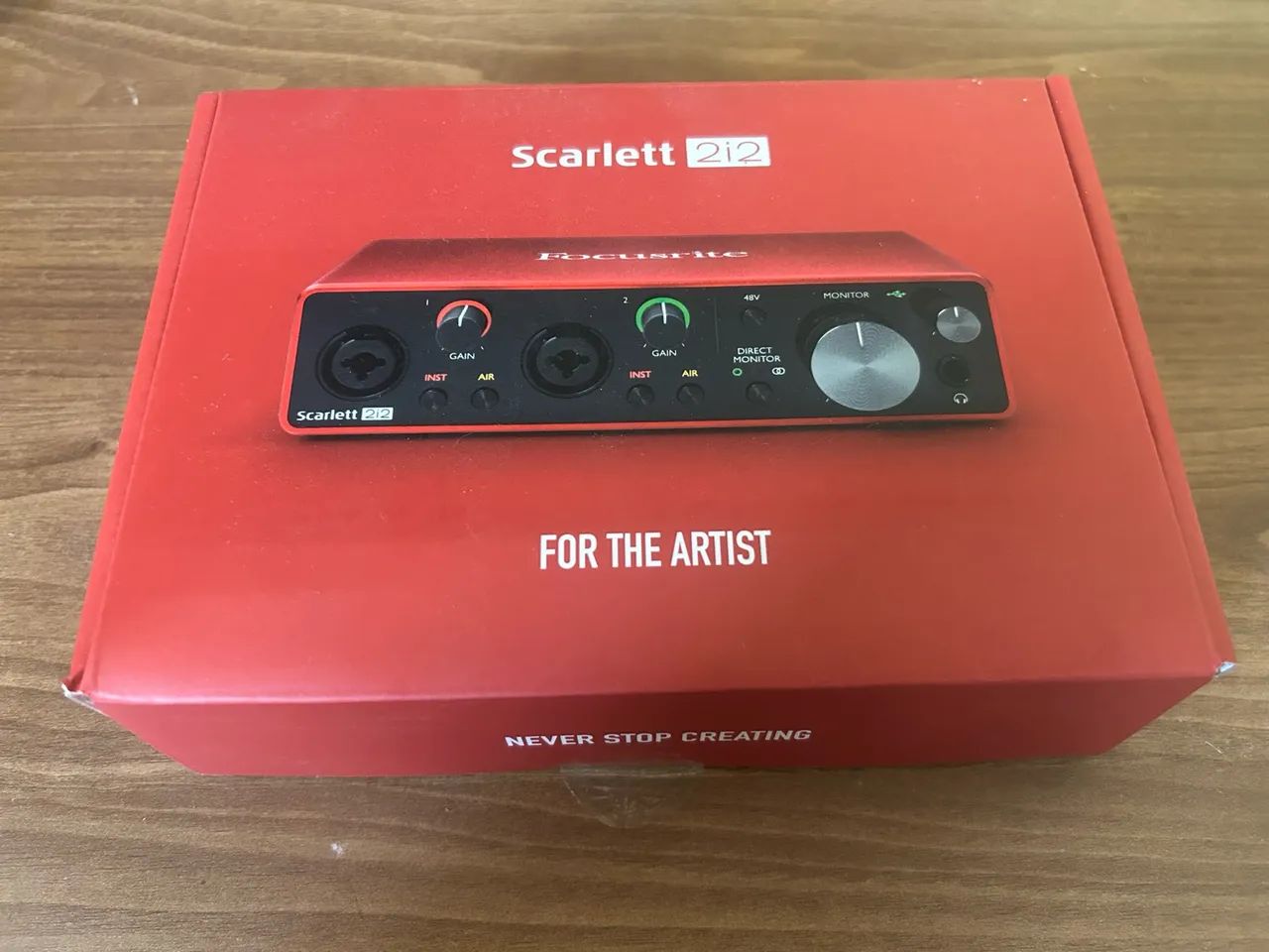 Focusrite 2i2 3 Geração 