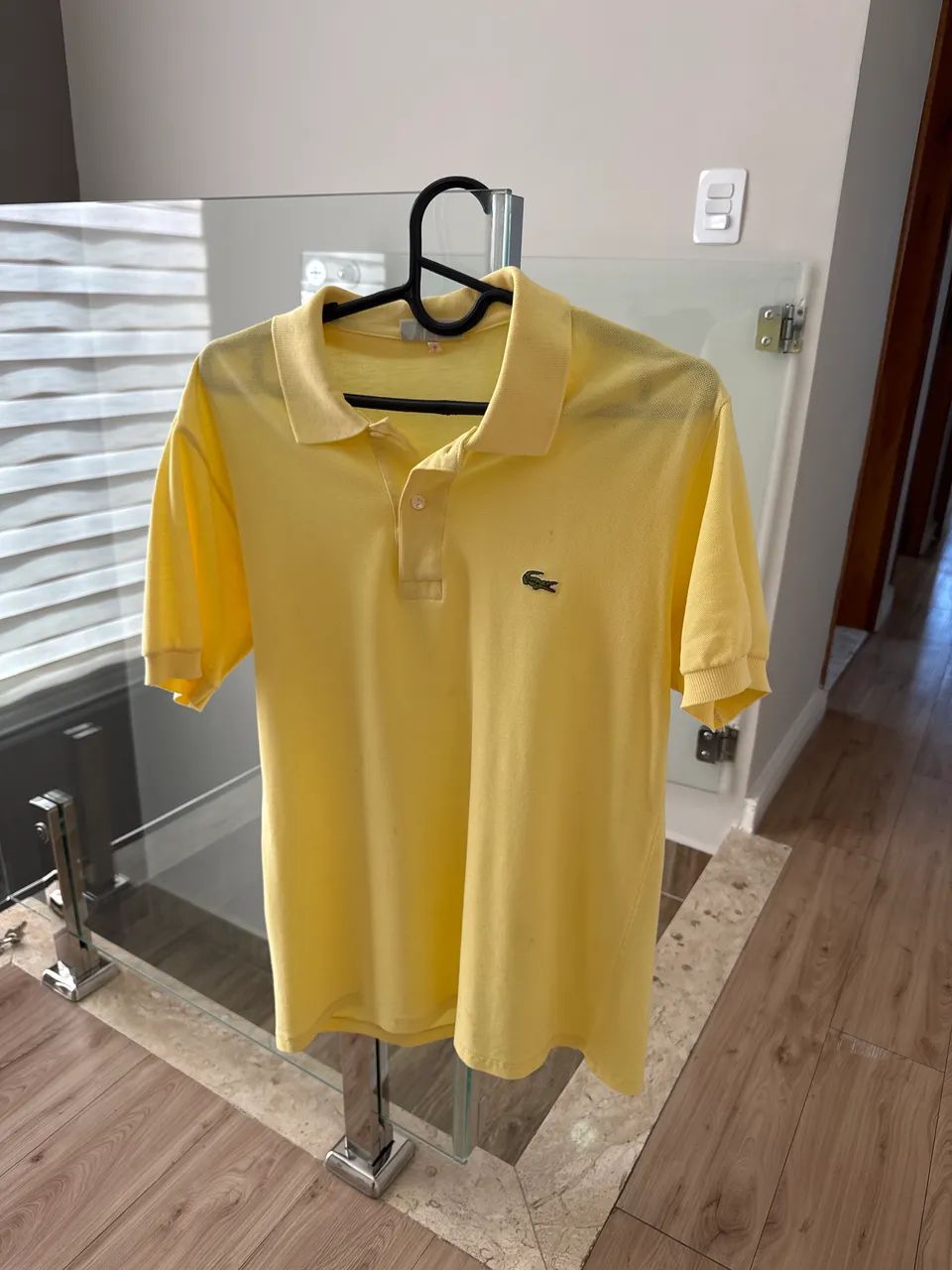 Camiseta Lacoste Amarela 