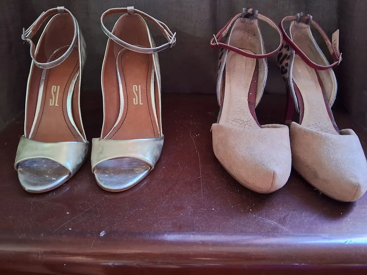 Sapatos feminino número 38